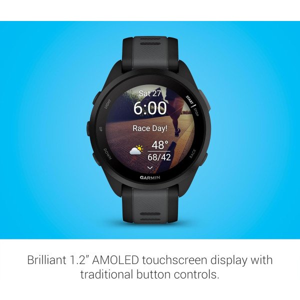 Garmin Forerunner 165 Music GPS Smartwatch 43 mm
