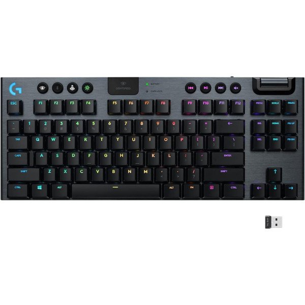 Logitech G915 TKL Tenkeyless LIGHTSPEED Wireless RGB Keyboard 