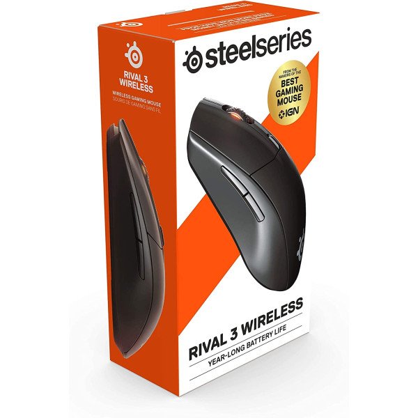 SteelSeries Rival 3 Wireless Gaming Mouse 