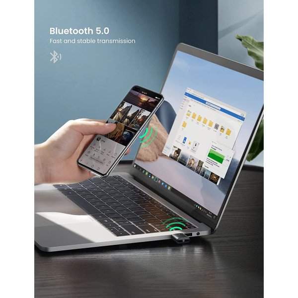 UGREEN USB Bluetooth 5.0 Adapter Dongle for PC