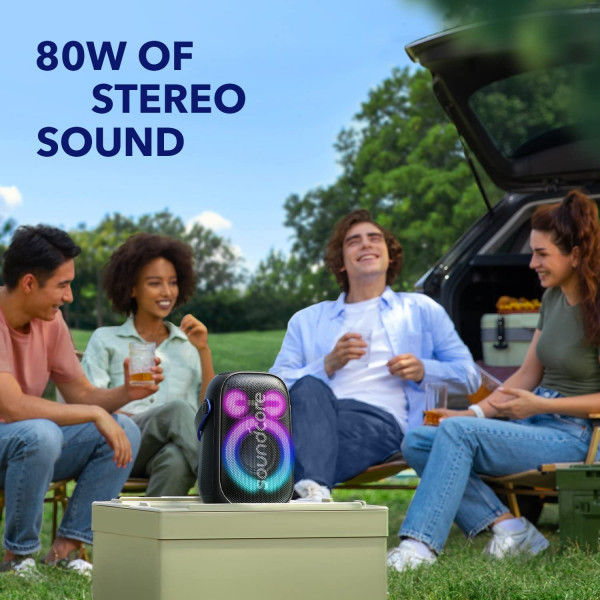 Anker Soundcore Rave Neo 2 Portable Speaker 80W 