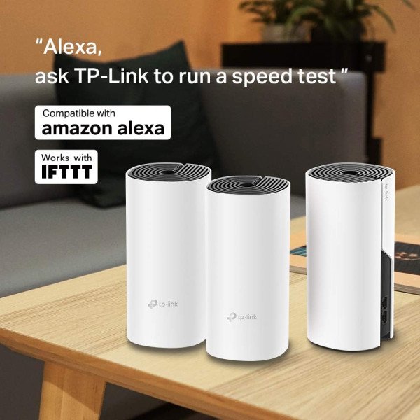 TP-Link Deco M4 (3-Pack) AC1200 Whole Home Mesh Wi-Fi System