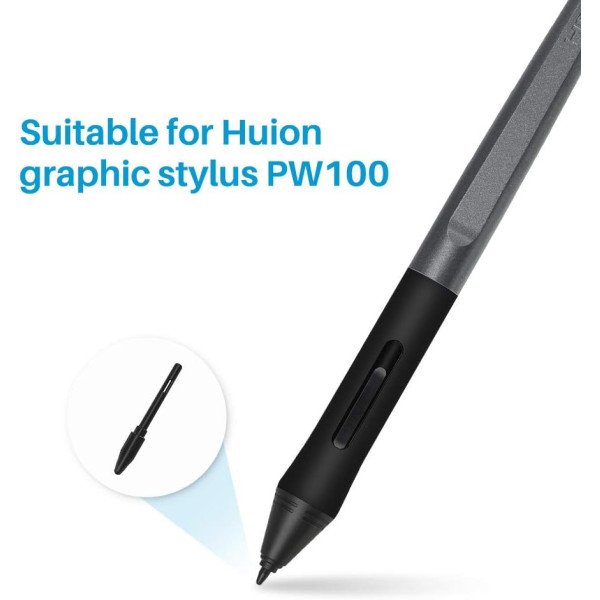 HUION 10 Pack Replacement Nibs PN04 for Drawing Tablet
