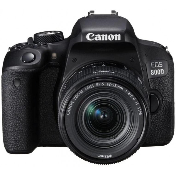 Canon EOS 800D DSLR Camera with EF-S 18-55mm Lens