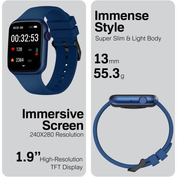 Promate XWatch-B19 Smartwatch with Bluetooth Calling