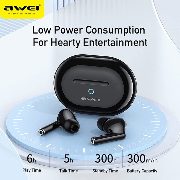 Awei T61 True Wireless Bluetooth Earbuds 