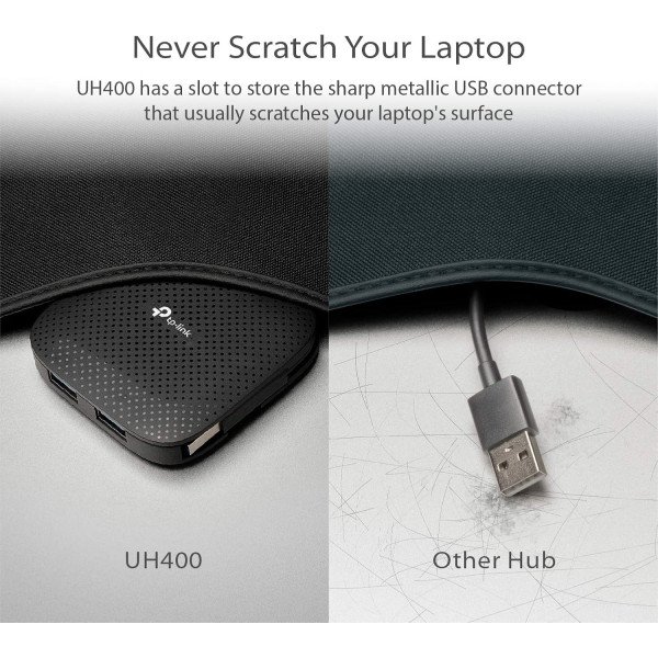 TP-Link UH400 USB 3.0 4-Port Portable Hub 