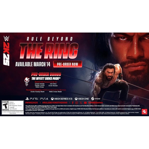 WWE 2K25 - PlayStation 4