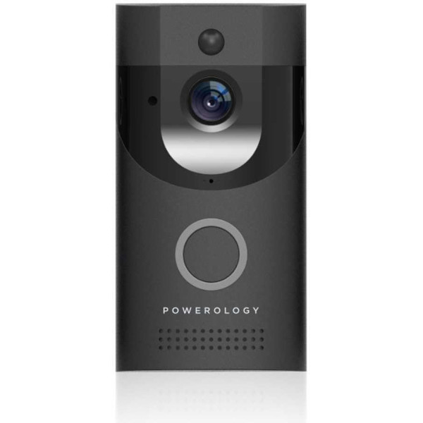 Powerology Smart Video Doorbell With Two Way Talk