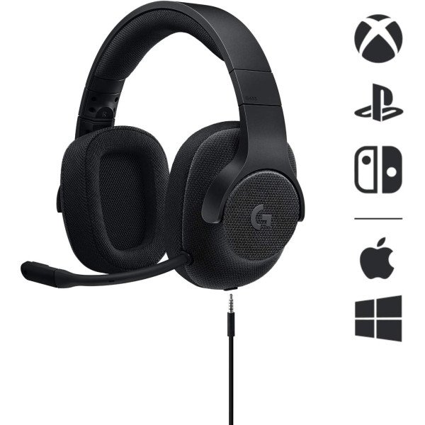 Logitech G433 7.1 Wired Surround Gaming Headset