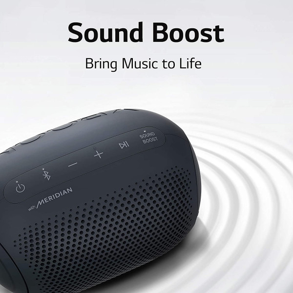 LG XBOOM Go PL2 Portable Bluetooth Speaker with Meridian Audio Technology