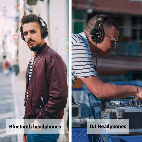 OneOdio A70 Fusion Bluetooth Over Ear Studio DJ Headphones