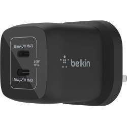 Belkin BoostCharge Pro Dual 45W USB-C GaN Wall Charger