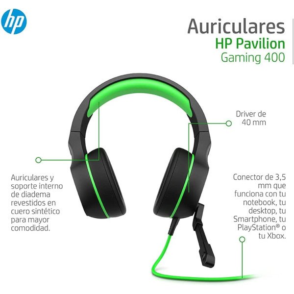 HP Pavilion Gaming Headset 400 - 4BX31AA