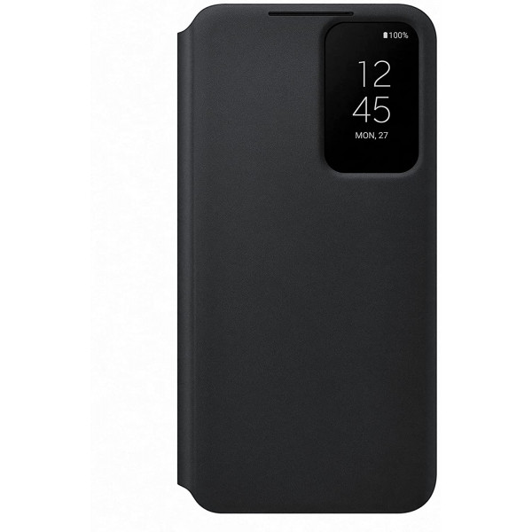 Samsung Galaxy S22 Official Smart Clear View Cover - Black