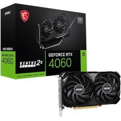 MSI GeForce RTX 4060 VENTUS 2X BLACK 8GB Graphics Card