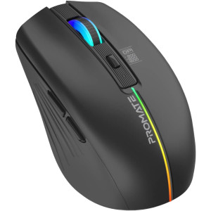 Promate Kitt Wireless Rechargeable Ergonomic Mouse