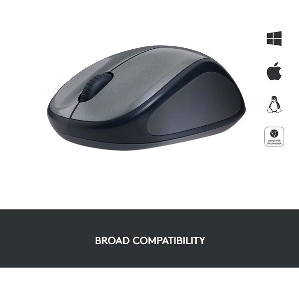 Logitech M235 Wireless Mouse - Black
