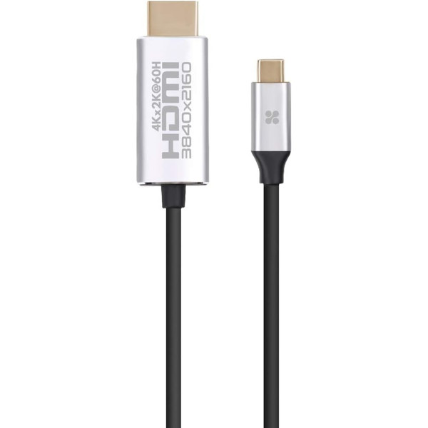 Promate HDLink-60H USB-C to 4K 60Hz HDMI Cable 1.8M