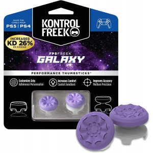 KontrolFreek FPS Freek Galaxy Purple For PS4 and PS5 Performance Thumbsticks