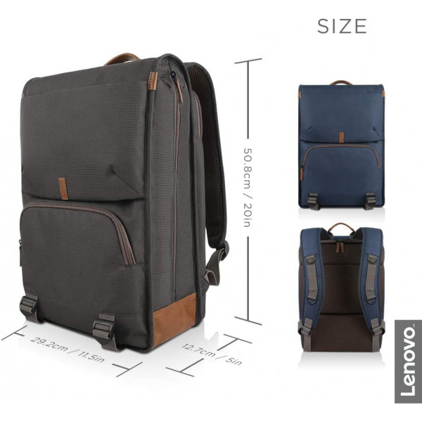 Lenovo Laptop Backpack 15.6 Inches Gx40R47785 , Grey