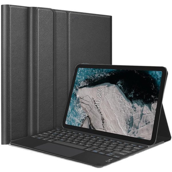 Nokia T20 Bluetooth Keyboard Cover Case with Touchpad 