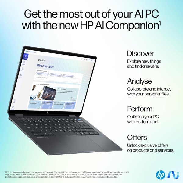 HP OmniBook Ultra Flip Laptop 14-fh0047nr Intel Core Ultra 7-256V 16GB RAM 1TB SSD