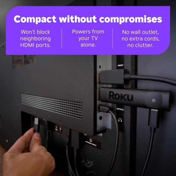 Roku Streaming Stick Plus 4K & HDR Roku Streaming Device