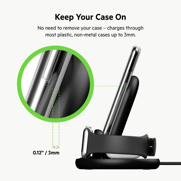Belkin BoostCharge 3-in-1 Wireless Charger for Apple Devices