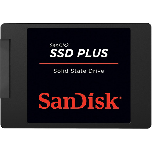 SanDisk SSD PLUS 480GB Internal SSD - SATA III 6 Gb/s, 2.5"/7mm, Up to 535 MB/s 