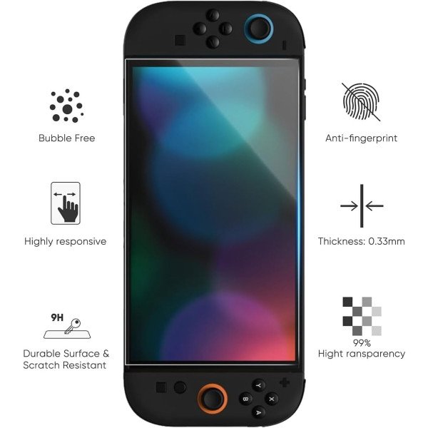 T Tersely Glass Screen Protector for Nintendo Switch 2 