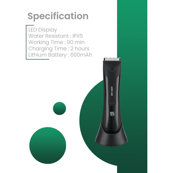 Green Lion Sensitive Area Body Trimmer