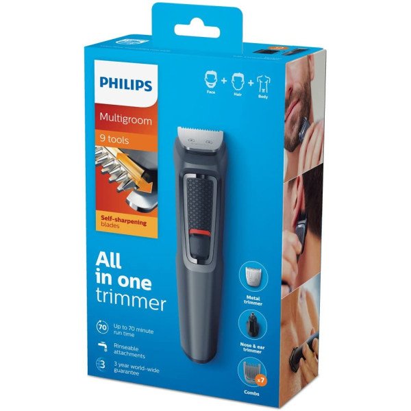 PHILIPS Multigroom Series 5000 9-in-1 Trimmer MG3747/13