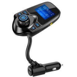 Earldom ET-M54 Wireless in-Car Bluetooth FM Transmitter with USB Car Charger 