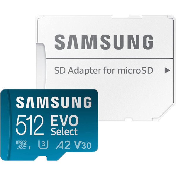 Samsung EVO Select  512GB Micro SD-Memory-Card 