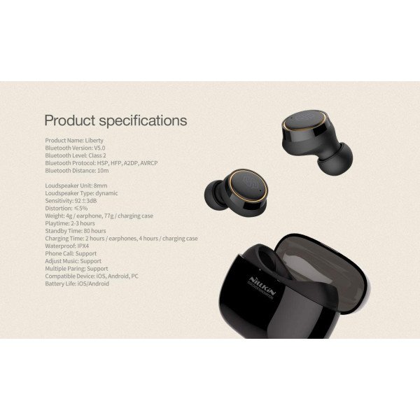 Nillkin Liberty TWS Wireless Earbuds