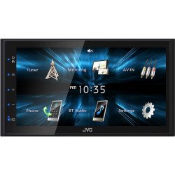 JVC KW-M150BT Bluetooth Car Stereo Receiver with USB Port – 6.75"