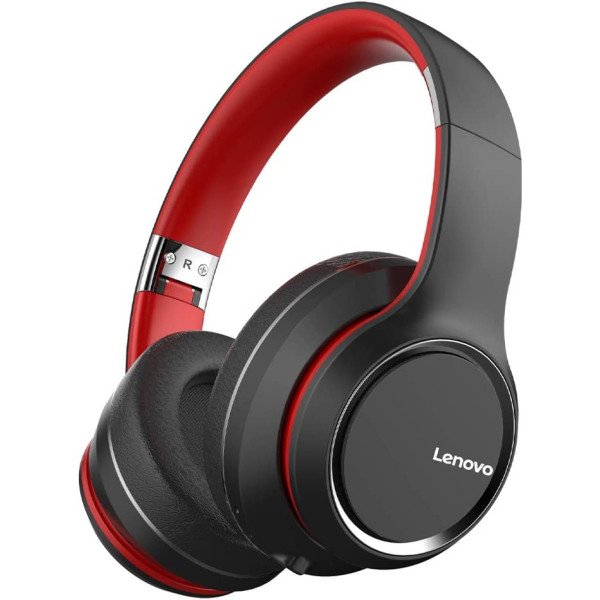 Lenovo HD200 Bluetooth Headphones with Microphone - Black