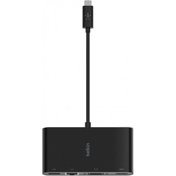 Belkin USB-C Multimedia + Charge Adapter (100W)