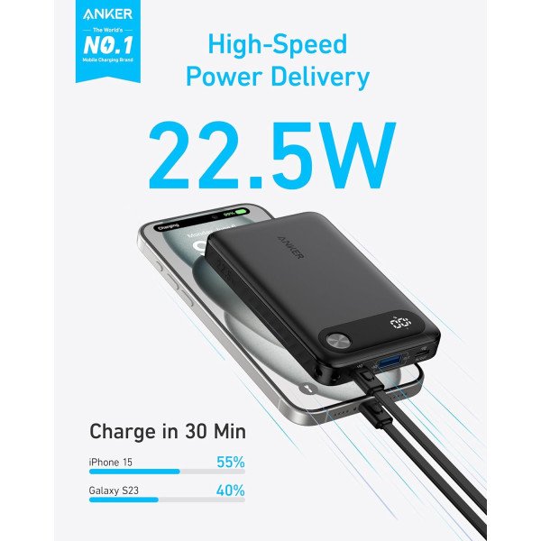 Anker Power Bank Powercore 10000mAh 22.5W - A1257