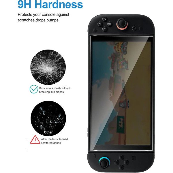 T Tersely Glass Screen Protector for Nintendo Switch 2 
