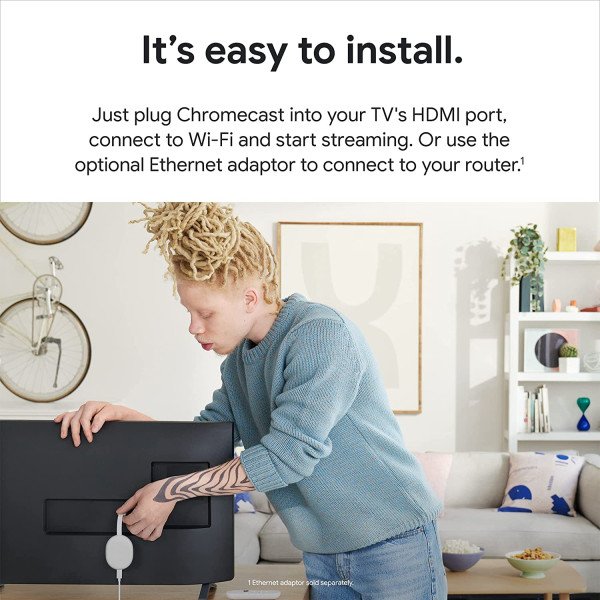 Google Chromecast HD with Google TV