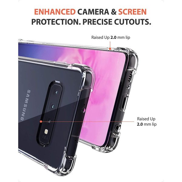 Samsung Galaxy S10/s10+ Clear Shockproof Case