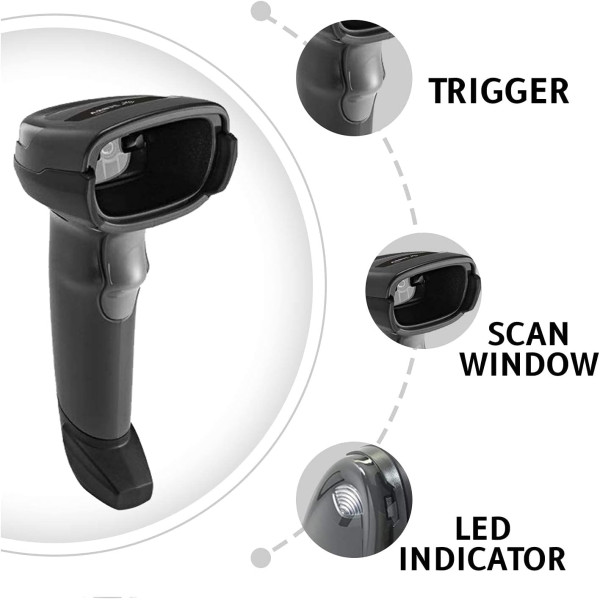 Zebra DS2208 Series Handheld Barcode Scanner