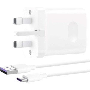 Huawei SuperCharge 40W Wall Adapter with USB C Cable