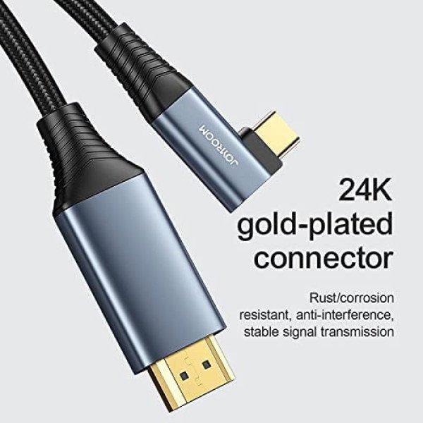 Joyroom SY-20C1 Type-C to HDMI 4K Cable Elbow Design 2M 