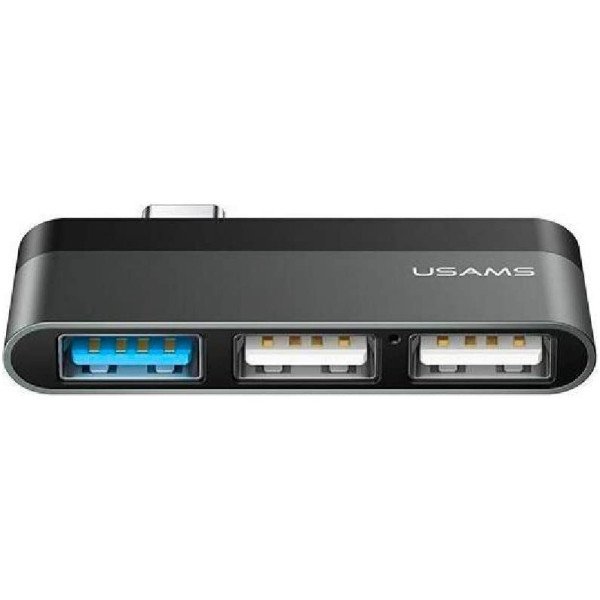 USAMS Type C mini hub to 3 x USB HUB (3.0 + 2.0 + 2.0) 