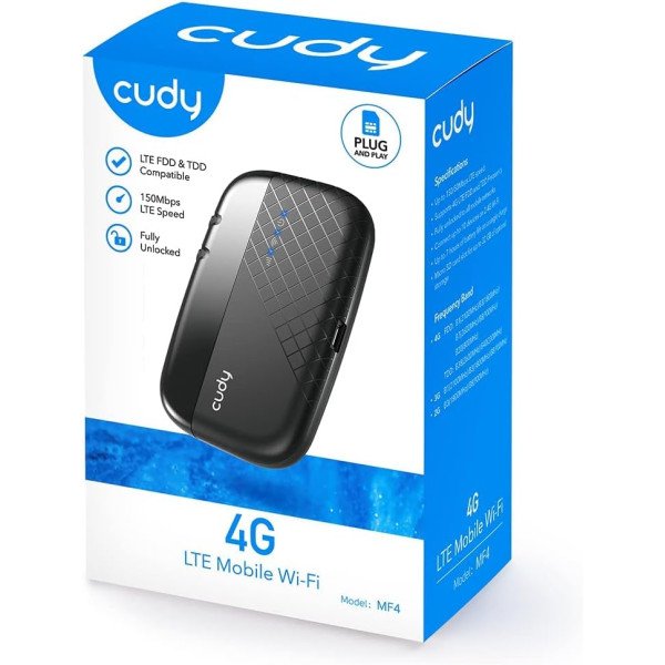 Cudy 4G LTE Mobile Wi-Fi Hotspot