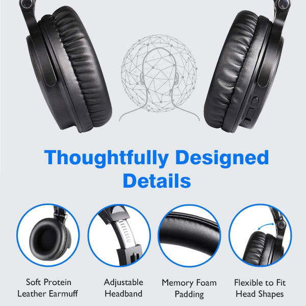 OneOdio Y80C Studio Wireless C Bluetooth Headphones 