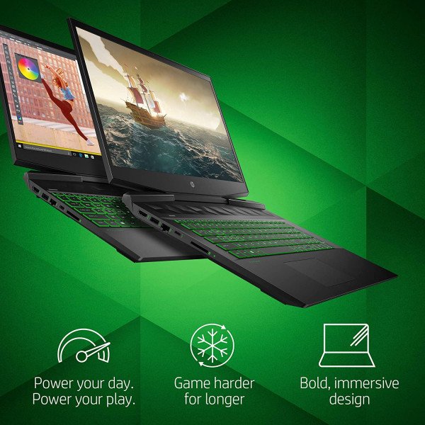 HP Pavilion Gaming Laptop 17-inch, Intel Core i7-10750H,16GB RAM, 512GB SSD, NVIDIA ® GeForce ® GTX 1650ti (4 GB),